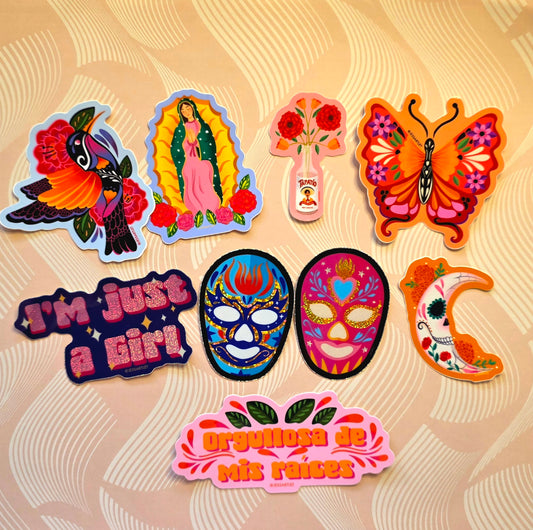 La Luna (Moon) Sticker - Vinyl Die Cut