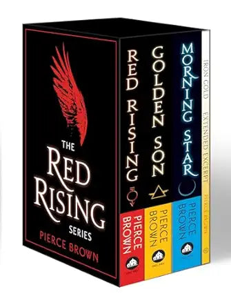 Red Rising 3-Book Box Set: Red Rising, Golden Son, Morning Star, and an Exclusive Extended Excerpt of Iron Gold, Pierce Brown