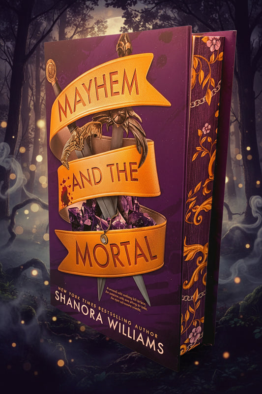Mayhem and the Mortal: A Morally Gray Hero Enemies-To-Lovers Fantasy Romance