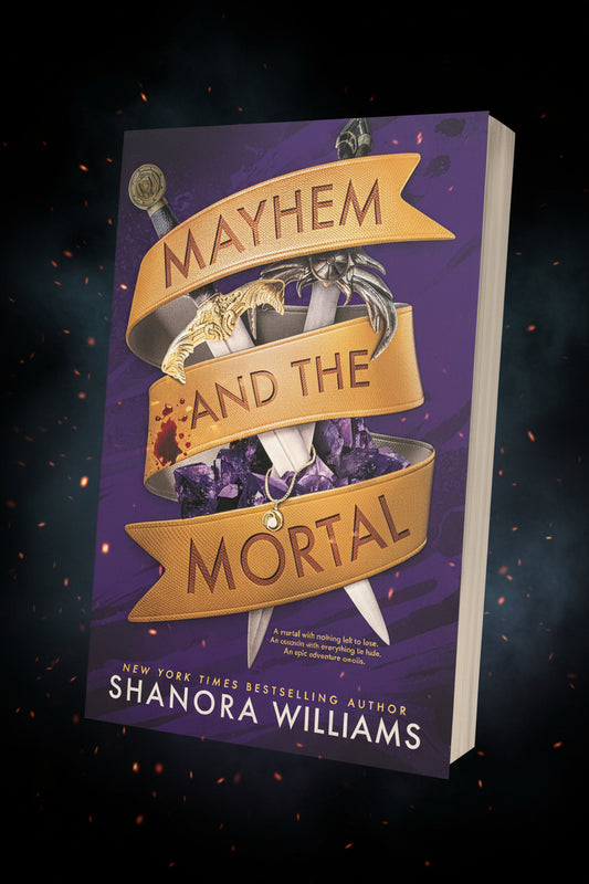 Mayhem and the Mortal: A Morally Gray Hero Enemies-To-Lovers Fantasy Romance